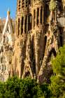 Antoni Gaudis Sagrada Familia basilica Barcelona, Spain. Art Print
